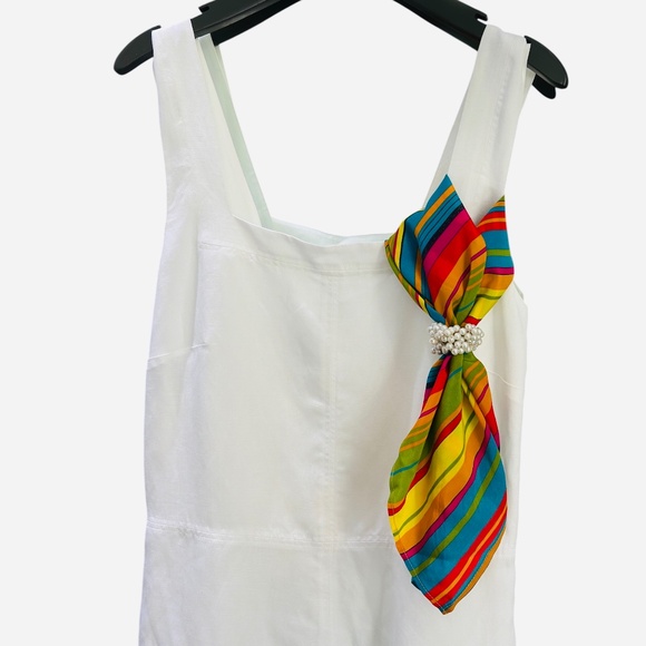 NWT SILKLETTE Carnaval 100% Fine Silk Kerchief Scarf MULTICOLOR - Picture 5 of 11